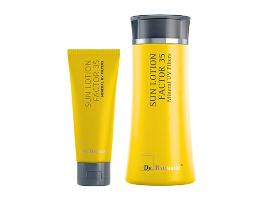 SUN LOTION FACTOR 35 Mineral UV Filters