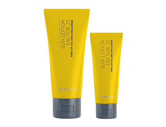 SUN GEL-LOTION FACTOR 25 Free of oil and emulsifier